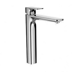 Высокий смеситель на столешницу Cityplus 32 см, неповоротный излив, без донного клапана 3.1175.8.004.130.1 Laufen